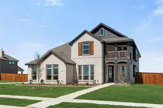 New construction Single-Family house 427 Birkdale Ln, Red Oak, TX 75154 plan Magnolia III Side Entry - image