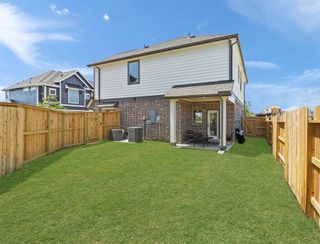 New construction  house 10003 Agave Point Ct, Iowa Colony, TX 77583 plan Riverdale – Courtyard Collection - image