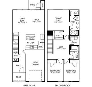 New construction  house 242 Tiger Lily Dr, Fort Mill, SC 29708 plan Amber - image