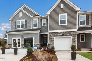 New construction Townhouse house 1901 Caen Street, Raleigh, NC 27610 Coleman - Garage- photo