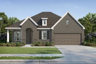 New construction Single-Family house 6614 Mammoth Ln, Manvel, TX 77578 plan The Larkspur - image