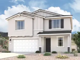 New construction  house 6227 E Crockett Wy, San Tan Valley, AZ 85143 plan Nightingale - image