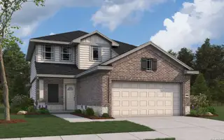 New construction Single-Family house 16507 Sweet Cicely, Elmendorf, TX 78112 plan Matagorda - image