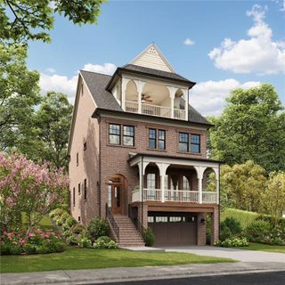 New construction  house 3520 Vermillion Vw, Suwanee, GA 30024 plan The Greenwich - image