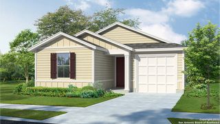 New construction Single-Family house 15326 Olive Pigeon, San Antonio, TX 78253 The Carswell- photo