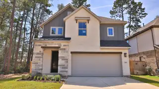 New construction Single-Family house 219 Brecon Buff Dr, Willis, TX 77318 plan Wayfinder - image