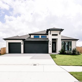 New construction house 207 Krueger Wy, Cibolo, TX 78108 plan 2776W - image