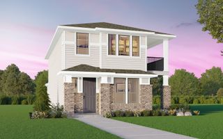 New construction house 8101 Springsteen Dr, Austin, TX 78744 plan Charter - image