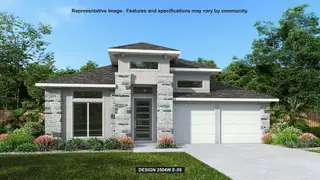 New construction Single-Family house 132 White Creek Ln, Georgetown, TX 78628 plan 2504W - image