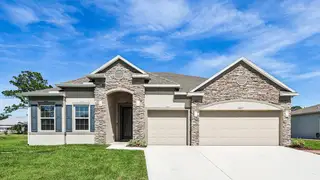 New construction  house 696 Floyd St Se, Palm Bay, FL 32909 plan The Venice - image