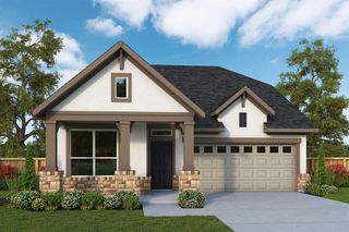 New construction Single-Family house 186 Cibolo Creek Loop, Bastrop, TX 78602 The Thornleigh- photo