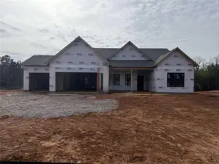 New construction Single-Family house 309 Weslyn Dr, Social Circle, GA 30025 plan (GA)Everett A.1 3 Front Entry - image