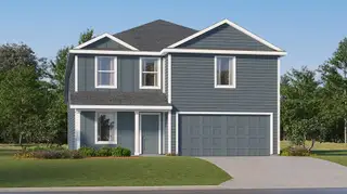 New construction Single-Family house 204 Speckled Belly Bnd, Uhland, TX 78640 plan Sherman - image