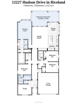 New construction Single-Family house 12227 Hudson Dr, Mont Belvieu, TX 77523 plan Denton - image