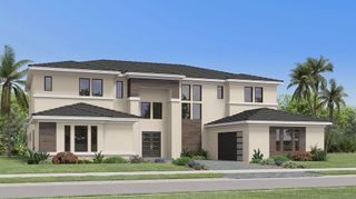 New construction house 7678 Longchamp Ln, Lake Worth, FL 33449 plan Churchill - image