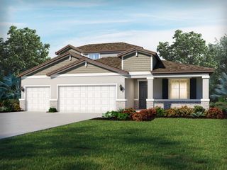 New construction Single-Family house 1713 Draughton Dr, Zephyrhills, FL 33541 plan Paloma - image