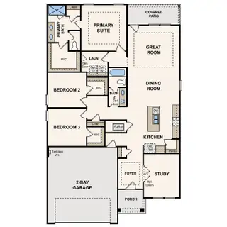 New construction Single-Family house 23402 Zinfandel Dr, Alvin, TX 77511 plan Champlain - image