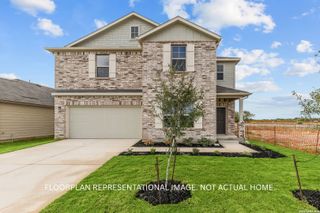 New construction Single-Family house 7414 Toledo Bnd, San Antonio, TX 78252 plan Cortez - 40' Smart Series - image