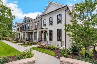 New construction Townhouse house 3155 Paley Dr, Alpharetta, GA 30009 plan The Chamberlain - image