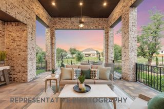 New construction Single-Family house 31527 Bramble Hollow Ct, Fulshear, TX 77441 plan Fordham - image