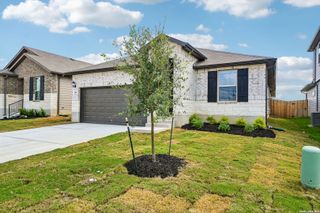 New construction Single-Family house 208 Barton Pt, Cibolo, TX 78108 plan The Allen (840) - image