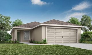 New construction house 2222 Oldham Ct, Haines City, FL 33844 plan Begonia - image