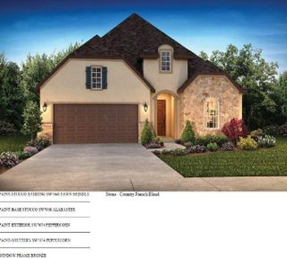 New construction Single-Family house 13067 Soaring Forest Drive, Conroe, TX 77302 Plan 4132 Exterior C- photo