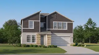 New construction Single-Family house 10168 Eaglecreek Lp, Land O' Lakes, FL 34638 plan Preston - image