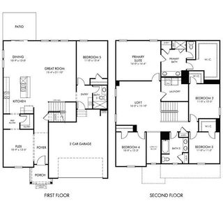 New construction  house 132 Satchel Ct, Mooresville, NC 28115 plan Johnson - image
