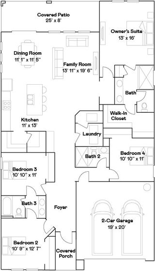 New construction  house 18488 Serene Lake Lp, Lutz, FL 33548 plan Augusta - image