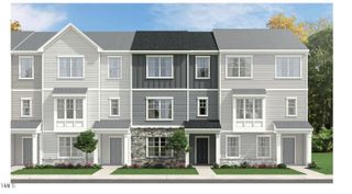 New construction Townhouse house 420 Carolina Springs Boulevard, Apex, NC 27539 Bradley- photo