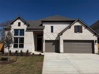 New construction Single-Family house 1224 Terrace View Dr, Georgetown, TX 78628 plan Villanova - image