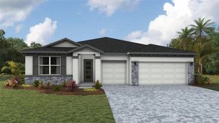 New construction house 17178 James Trl, Parrish, FL 34219 plan Camden - image