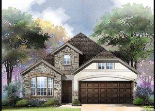 New construction Single-Family house 1562 Worsham Pass, San Antonio, TX 78260 plan Salerno - image