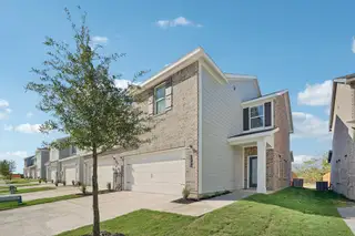 New construction Townhouse house 1508 Lake Alpine, Anna, TX 75409 plan Crescent - image