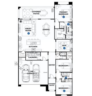 New construction Single-Family house 33340 N 130Th Ln, Peoria, AZ 85383 plan Discover II Elevation C - image