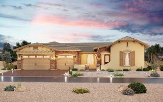 New construction Single-Family house 21138 E. Starflower Drive, Queen Creek, AZ 85142 Amarante- photo