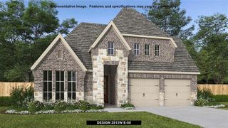 New construction Single-Family house 17727 Monarch Vista Lane, Conroe, TX 77302 Design 2513W- photo