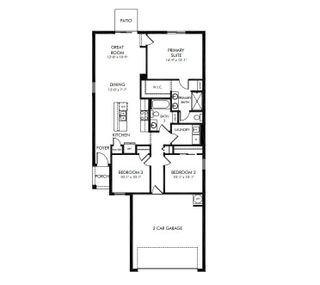 New construction house 7513 Mia Vine Dr, Brooksville, FL 34601 plan Denali II - image