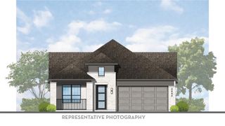 New construction Single-Family house 1883 El Pino St, Todd Mission, TX 77316 plan VanGogh Plan - image