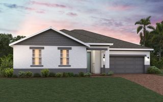 New construction  house 2004 Beevalley St, Deland, FL 32724 plan Bradlee - image