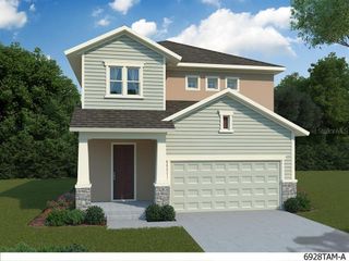 New construction Single-Family house 28780 Jujube Rd, Wesley Chapel, FL 33543 plan The Redwing - image