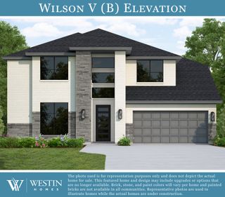 New construction Single-Family house 505 Sprigtail Dr, Katy, TX 77493 plan The Wilson V - image