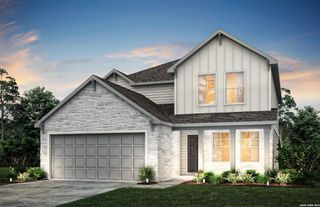 New construction house 466 White Heron Wy, Marion, TX 78124 plan Mesilla - image