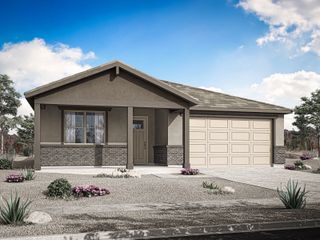 New construction house 855 W Riparian Dr, San Tan Valley, AZ 85140 plan Azure - image