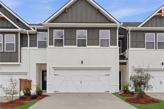 New construction Townhouse house 3212 Winding Waters Wy, Powder Springs, GA 30127 plan Monterey - image