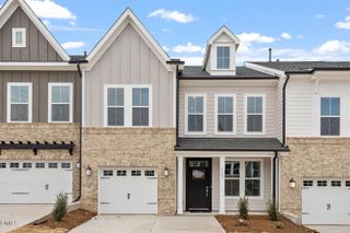 New construction Townhouse house 1103 Bell Heather Rd, Durham, NC 27703 plan Hyacinth - Vanguard Collection - image