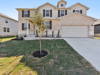 New construction Single-Family house 133 Divisadero Dr, Hutto, TX 78634 plan The Frontier (560) - image
