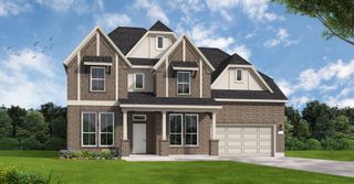 New construction house 6106 Monarch Blossom Ln, Richmond, TX 77469 plan Briggs - image