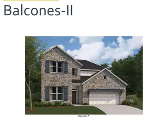 New construction house 3908 Fulton Dr, Leander, TX 78641 plan Balcones II - image